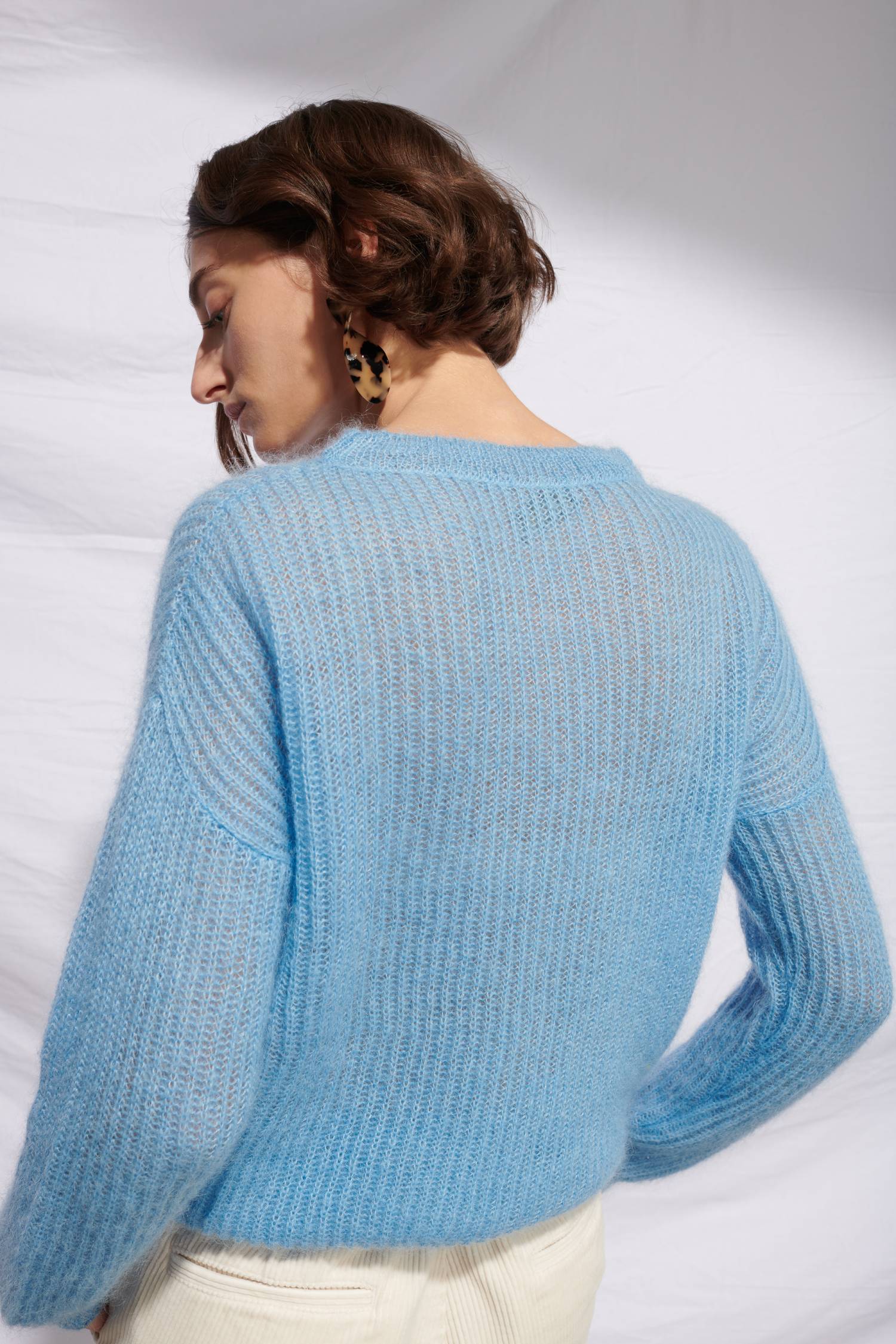 MSM Mohair Sweater - LIGHT BLUE